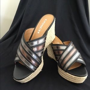 Coach Women’s Wedges (brand new!!) 7.5B